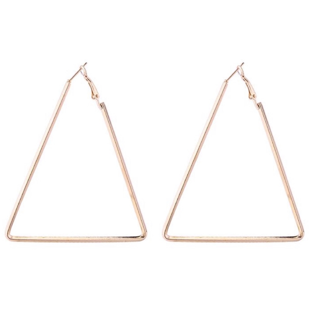Coco -Triangle Hoop Earring